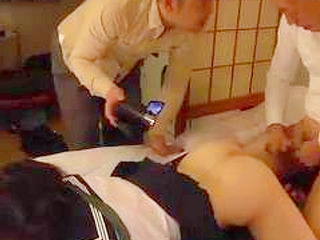 Sexually Exploring Nippon Schoolgirl Yukino Gets XXX-Rated Blindfolds from Tokyo Friends